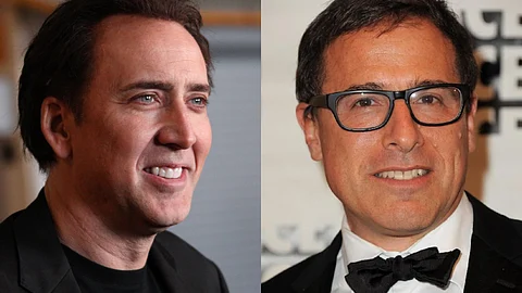 Nicholas Cage (L) and David O Russell