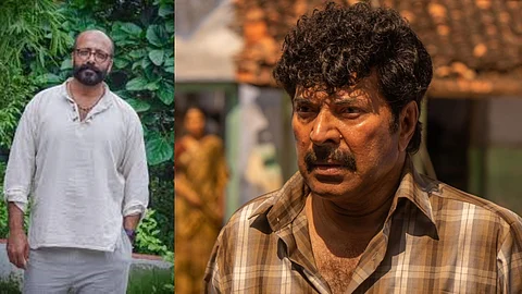 MB Padmakumar(L) and Mammootty from Nanpakal Nerathu Mayakkam 