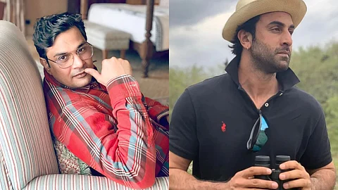 Mukesh Chhabra (left) and Ranbir Kapoor