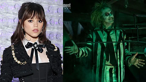 Jenna Ortega shares how Michael Keaton scared her dressed as Beetlejuice