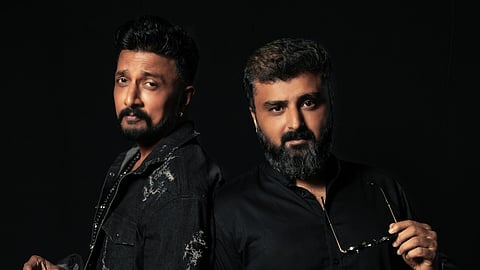Men in Black: Sudeep and Anup Bhandari Tease New Project 'Billa Ranga Baashaa'