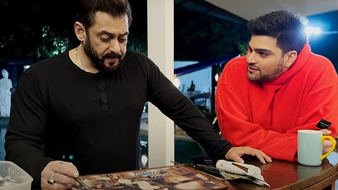 Salman Khan and Agni in the video