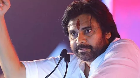 A recent still of Pawan Kalyan