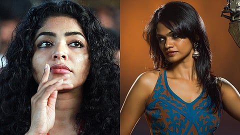 Rima Kallingal (L), Suchitra (R)