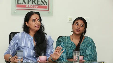 Jolly Chirayath (L), Divya Gopinath (R)