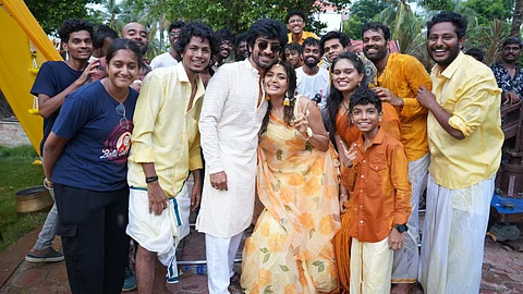 It's a wrap for Arjun Das-Aditi Shankar film