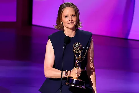 Jodie Foster gets emotional in her Emmy acceptance speech for True Detective: Night Country
