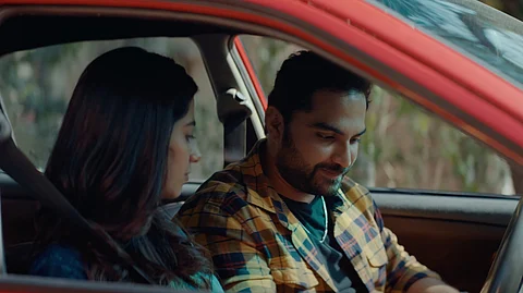 A still from the song