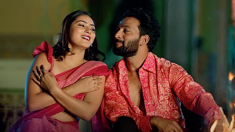 A still from the song