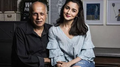 Mahesh Bhatt and Alia Bhatt