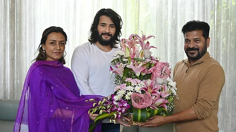 A still from the meet