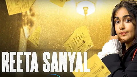 Adah Sharma in the poster