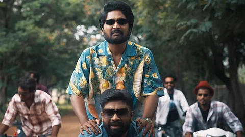 A still from the song
