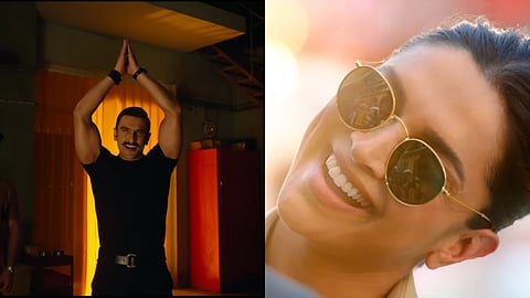 Ranveer Singh and Deepika Padukone in Singham Again trailer
