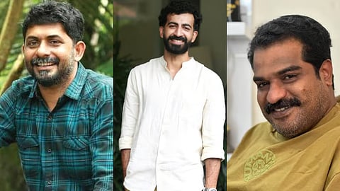 (L to R) Shahi Kabir, Roshan Mathew, Dileesh Pothan