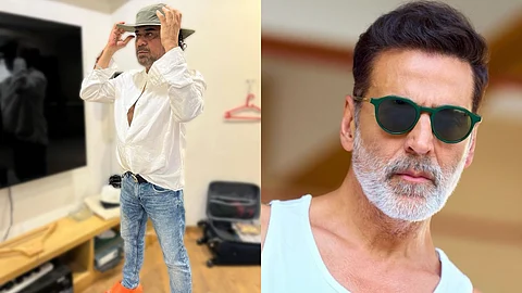 Anees Baz,mee (left) and Akshay Kumar
