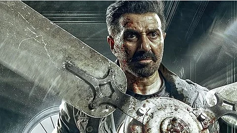Sunny Deol in the poster