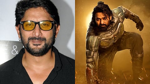 Arshad Warsi (L) and Prabhas' still from Kalki 2898 AD