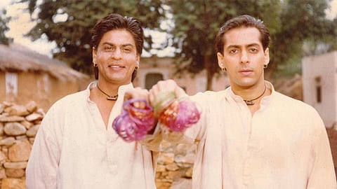 Shah Rukh Khan and Salman Khan in the film