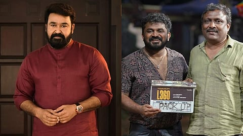 (L to R) Mohanlal, Tharun Moorthy, M Renjith 