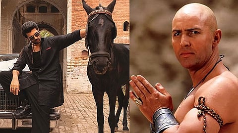 Vijay Deverakonda (L) and Arnold Vosloo (R)