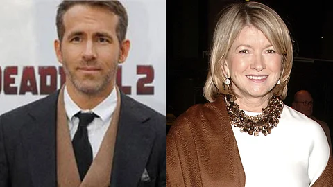 Ryan Reynolds reacts to Martha Stewart saying he's "not so funny in real life"