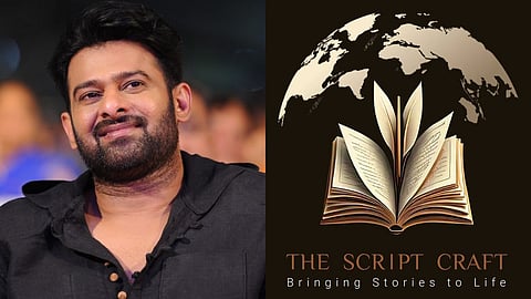 Prabhas (L) and the platform (R)