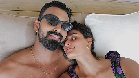 KL Rahul and Athiya Shetty
