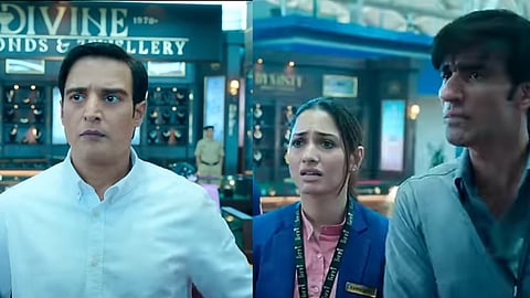 Jimmy, Tamannaah and Avinash in the trailer