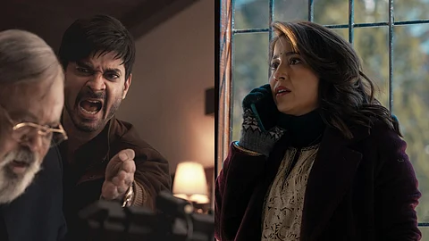 Tahir Raj Bhasin and Shweta Tripathi in the show
