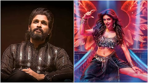 Allu Arjun and Sree Leela