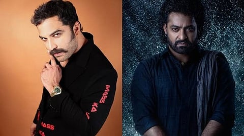 Vishwak sen at Devara 50-days event