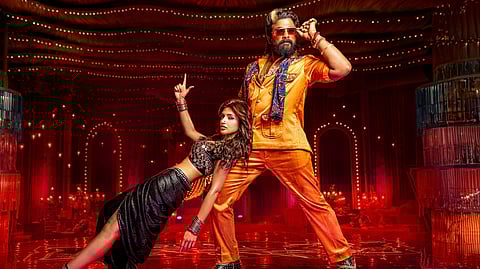 Sreeleela and Allu Arjun in Pushpa 2: The Rule