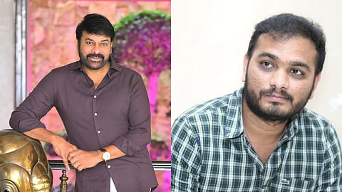 Chiranjeevi (L) and Srikanth Odela (R)