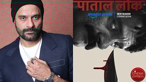 Jaideep Ahlawat (left) and a poster from Paatal Lok 2