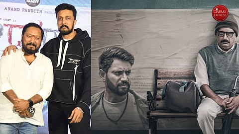 Father wraps filming, Sudeep unveils motion poster