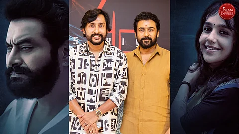 Supreeth Reddy and Anagha Maaya Ravi onboard Suriya 45 