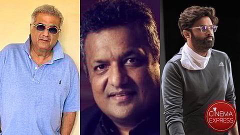 (from left) Boney Kapoor, Sanjay Gupta and Naga Vamsi