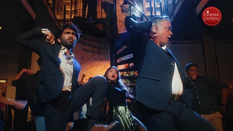 Pradeep Ranganathan and Gautham Vasudev Menon shake their leg to 'Rise of Dragon' song