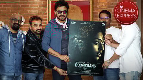 Venkatesh unveiled Anu Emmanuel’s Boomerang’s first look