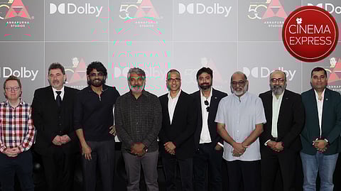 A still from the inauguration 