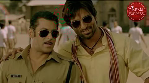Salman Khan and Sonu Sood in Dabangg