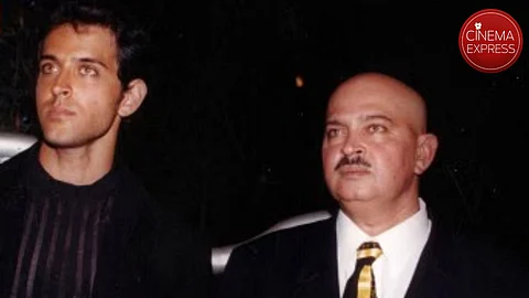 Hrithik Roshan and Rakesh Roshan