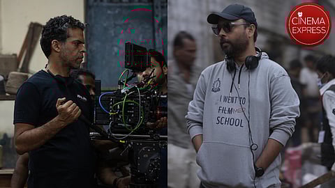 Vikramaditya Motwane (left) and Satyanshu Singh