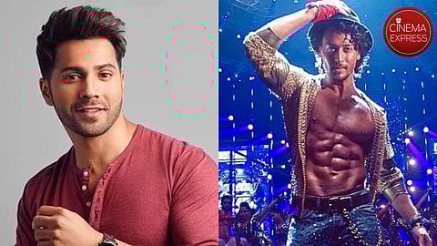 Varun Dhawan (L) and Tiger Shroff (R)