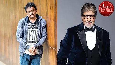 Ram Gopal Varma (L) and Amitabh Bachchan (R)