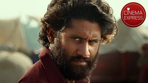 A still from Thandel's trailer prelude