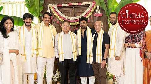 Dulquer Salmaan’s Aakasam Lo Oka Tara kicks off with pooja ceremony