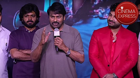 Chiranjeevi announces new film with Anil Ravipudi at Laila pre-release event