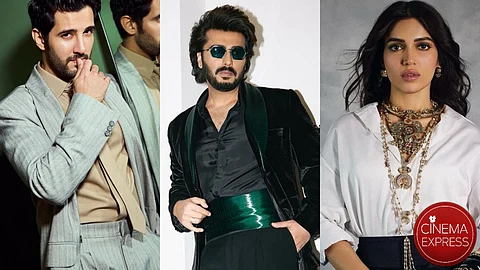 (from left) Aditya Seal, Arjun Kapoor and Bhumi Pednekar